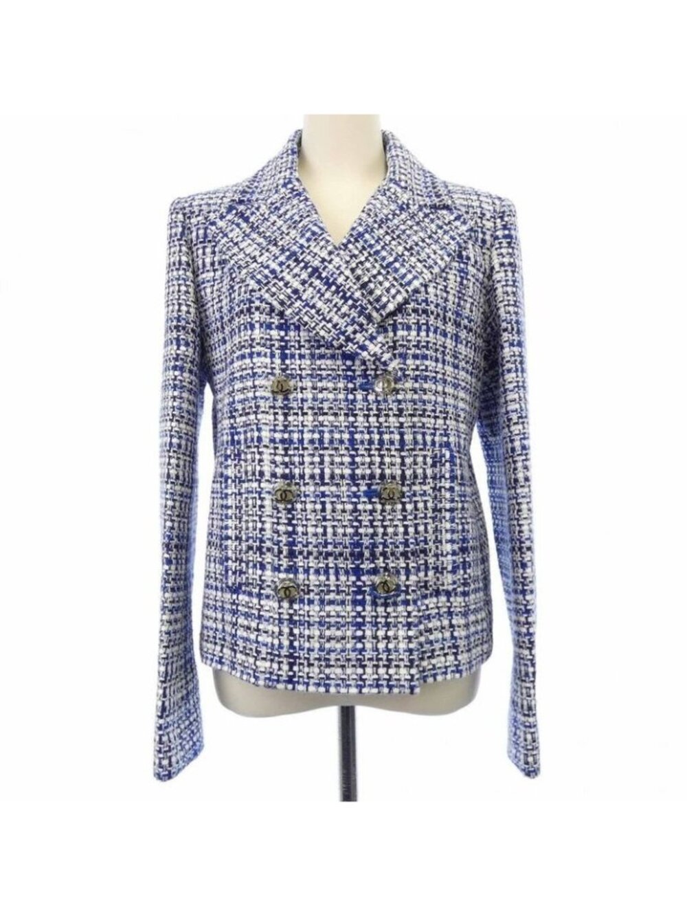 Chanel Size 38 Blue Jacket